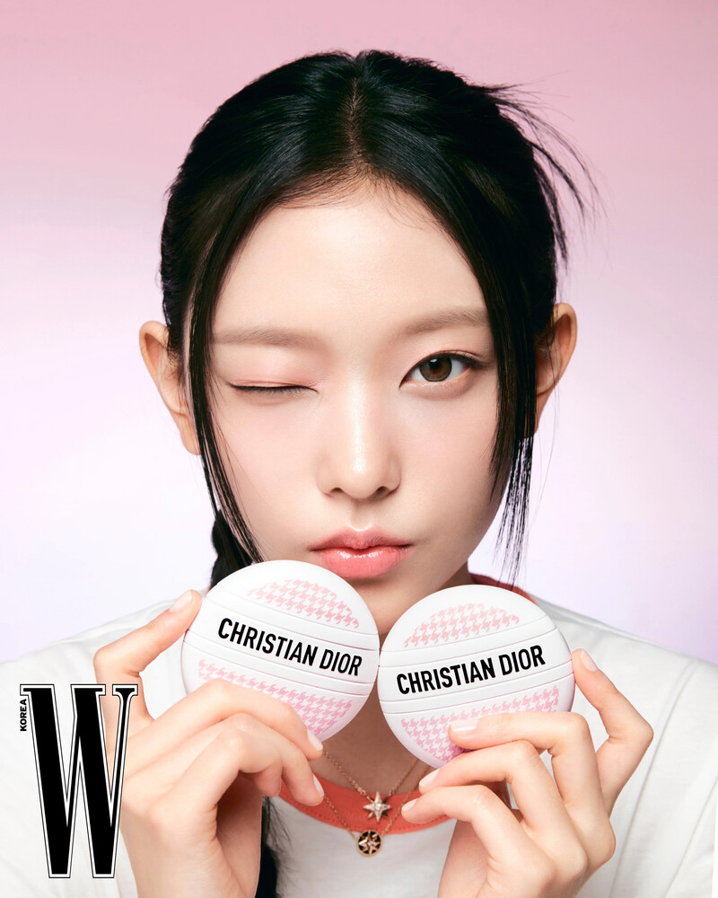 NewJeans Haerin x Dior Le Balm for W Korea May 2024 documents 6