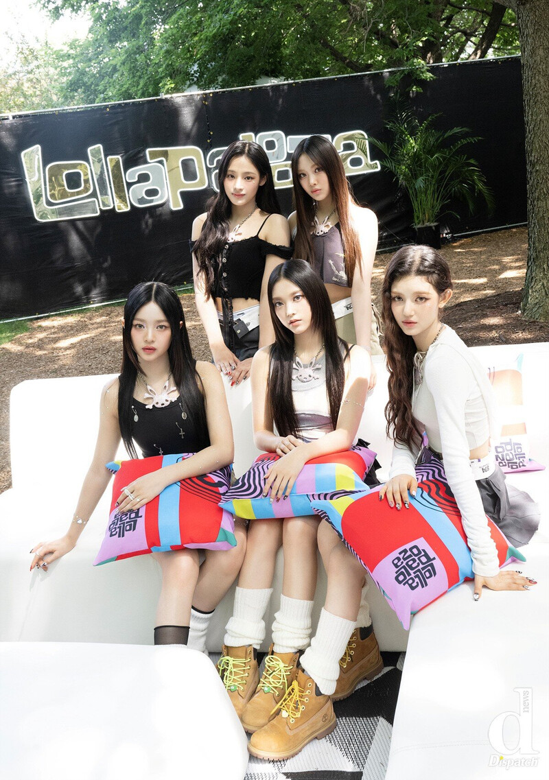 230820 New Jeans - Backstage at 'Lollapalooza Chicago 2023' with Dispatch documents 2