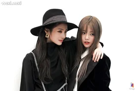 210114 Fantagio Naver Update - Weki Meki's Suyeon and Lucy for Indeed Korea Behind