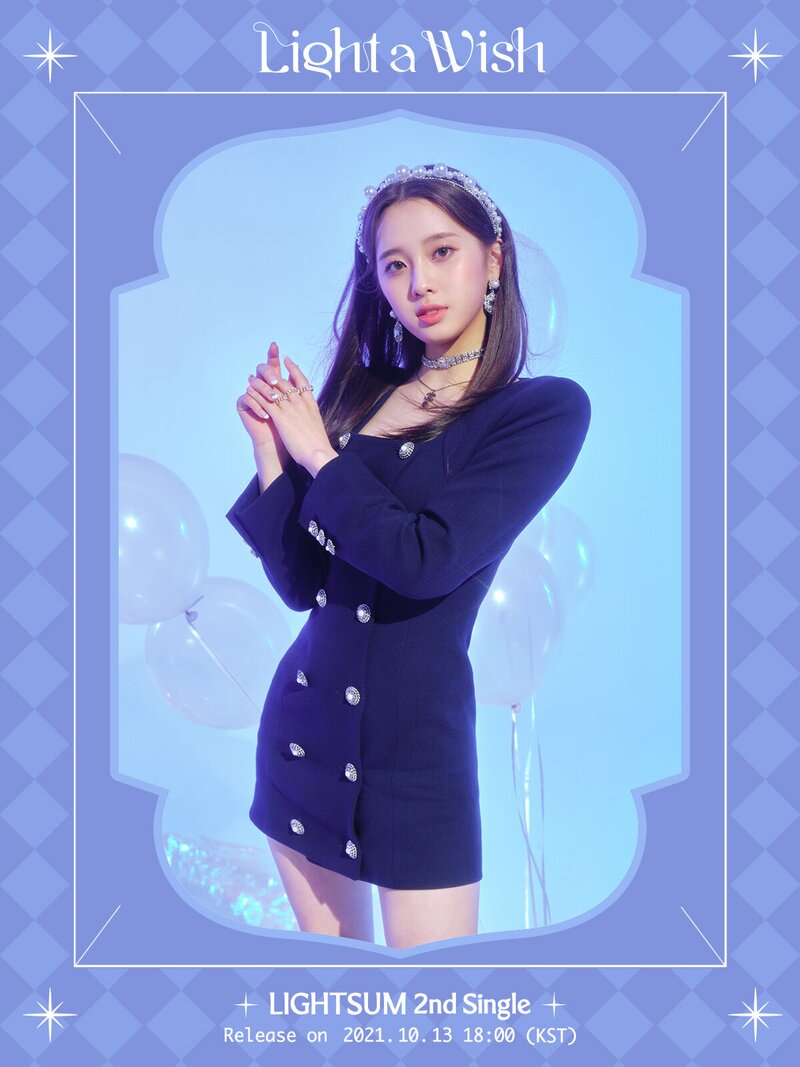 LIGHTSUM 2nd Single "Light a Wish" Concept Image documents 4
