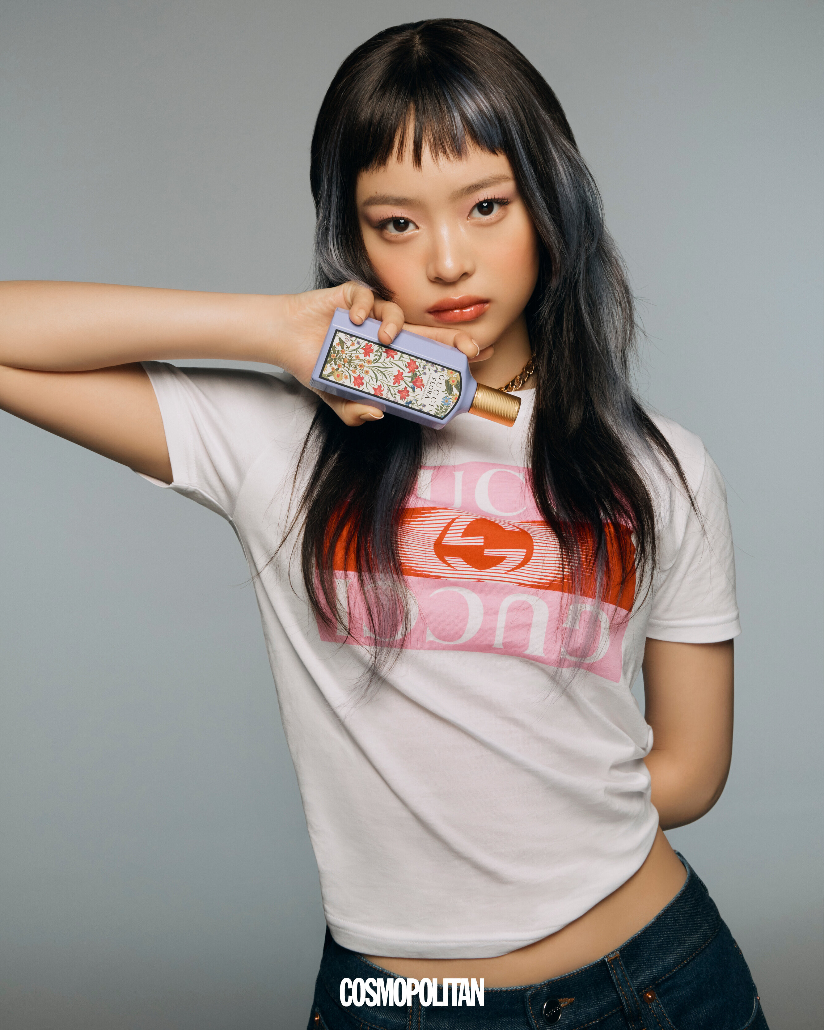 NewJeans Hanni x Gucci Beauty for Cosmopolitan Korea May 2024 Digital ...