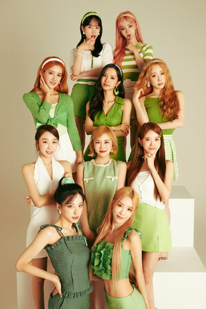 WJSN for Universe 'Retro Green' Photoshoot 2023