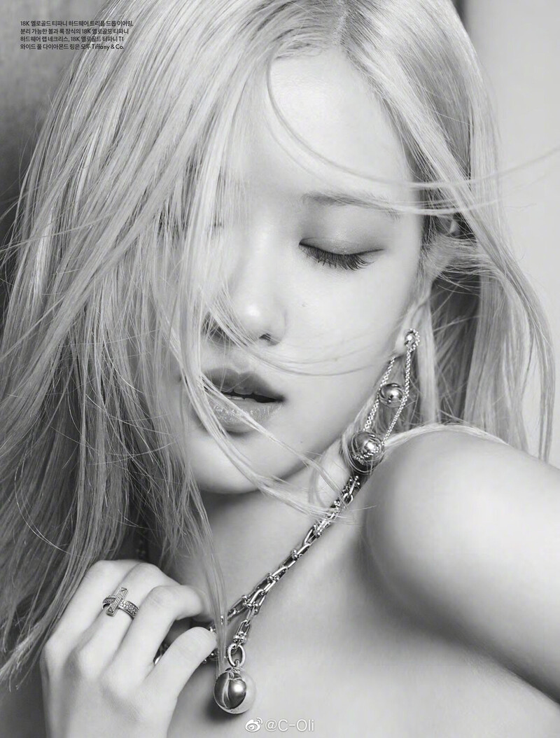 BLACKPINK Rosé for ELLE Korea June 2022 x Tiffany & Co. (Scans) documents 6