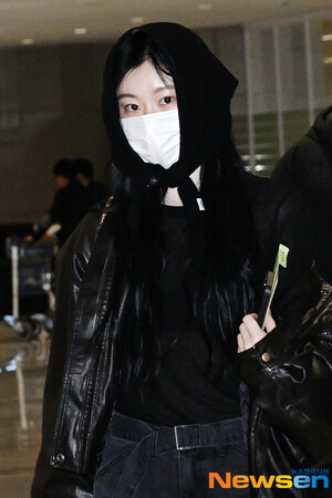 250105 Itzy CHAERYEONG at Incheon Airport