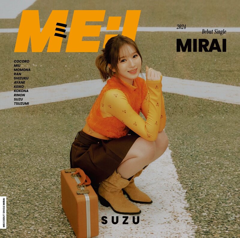 ME:I - MIRAI 1st Single Album teasers documents 14