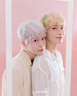 NCT Doyoung and Jungwoo for Peripera Tteok Recipe collection