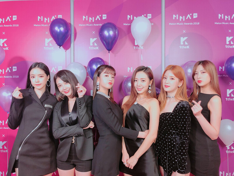 181201 APINK sns update - Melon Music Awards(MMA) 2018 documents 1