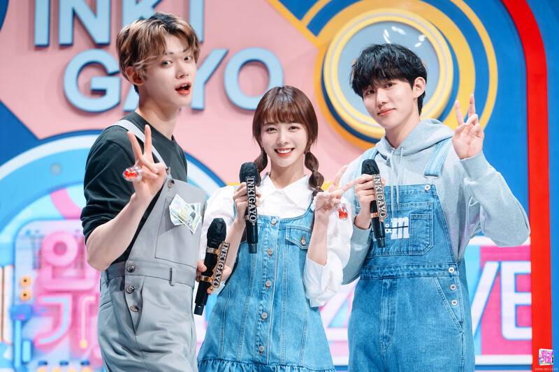 220501 MC YEONJUN x NOH JEONG UI x SEO BUM JUNE at INKIGAYO documents 1