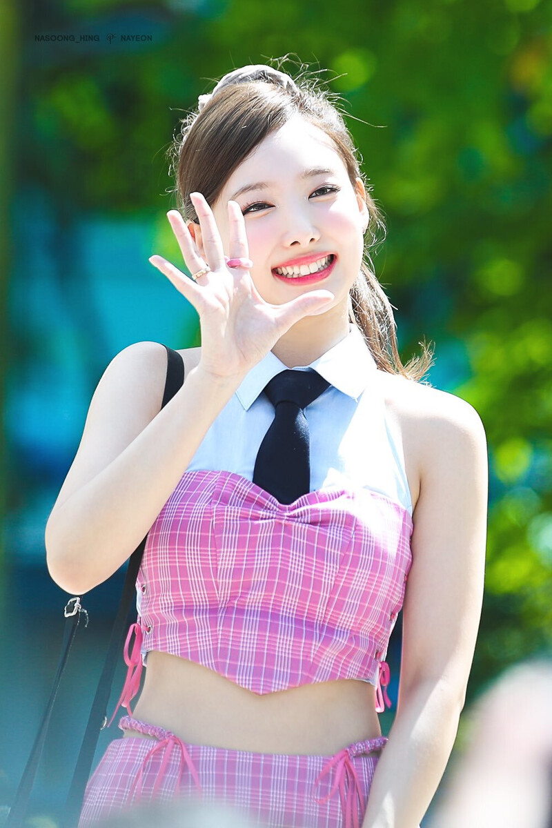 220903 TWICE Nayeon at Mini Fan Meeting with ONCEs documents 2