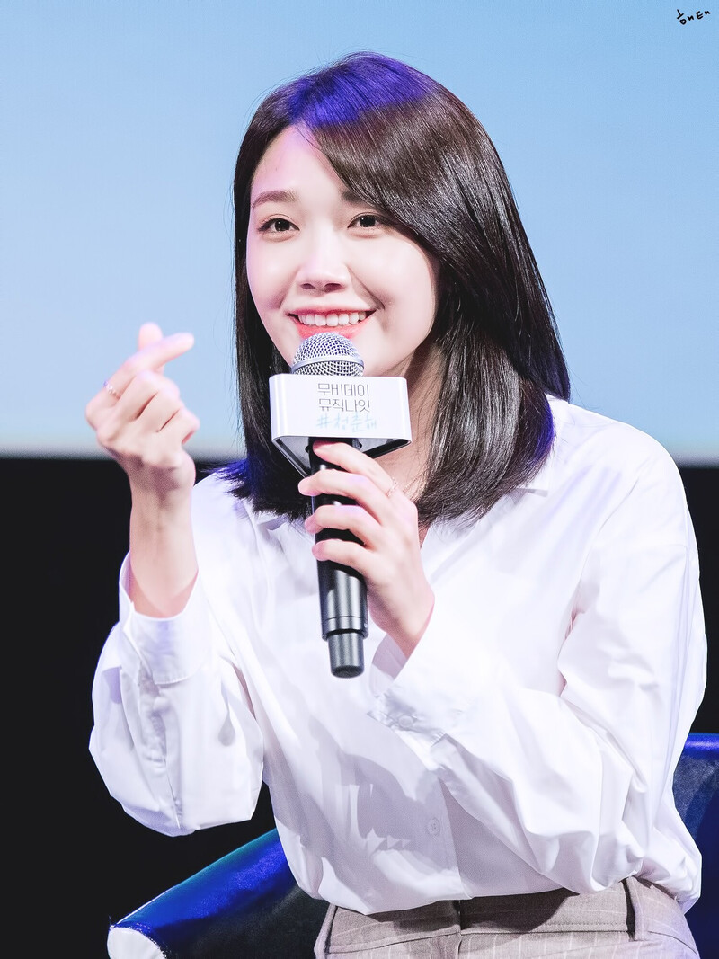 191005 Apink EUNJI at - BIFF KT Youth Talk Concert at Busan documents 18