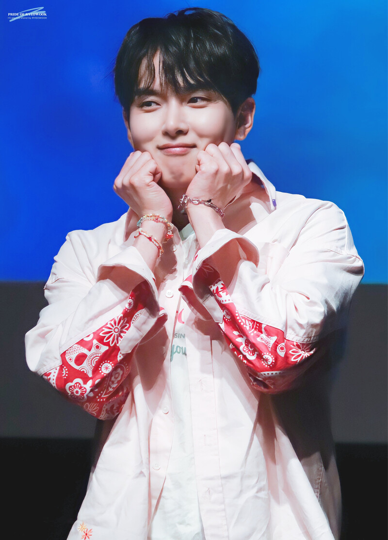 220510 Ryeowook at 'A Wild Rose' Fanmeeting documents 2