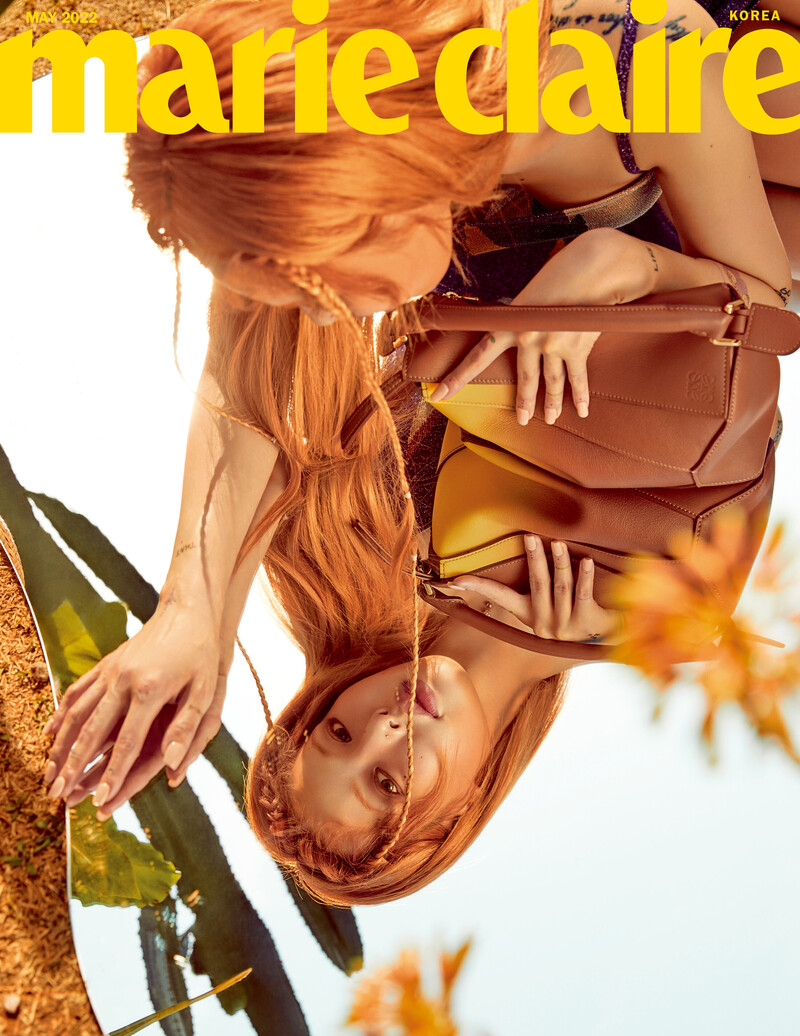 HYUNA for MARIE CLARIE Korea x LOEWE May Issue 2022 documents 2