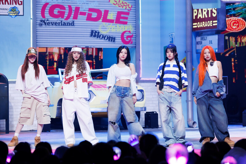 240711 (G)I-DLE - 'Klaxon' at M Countdown documents 3