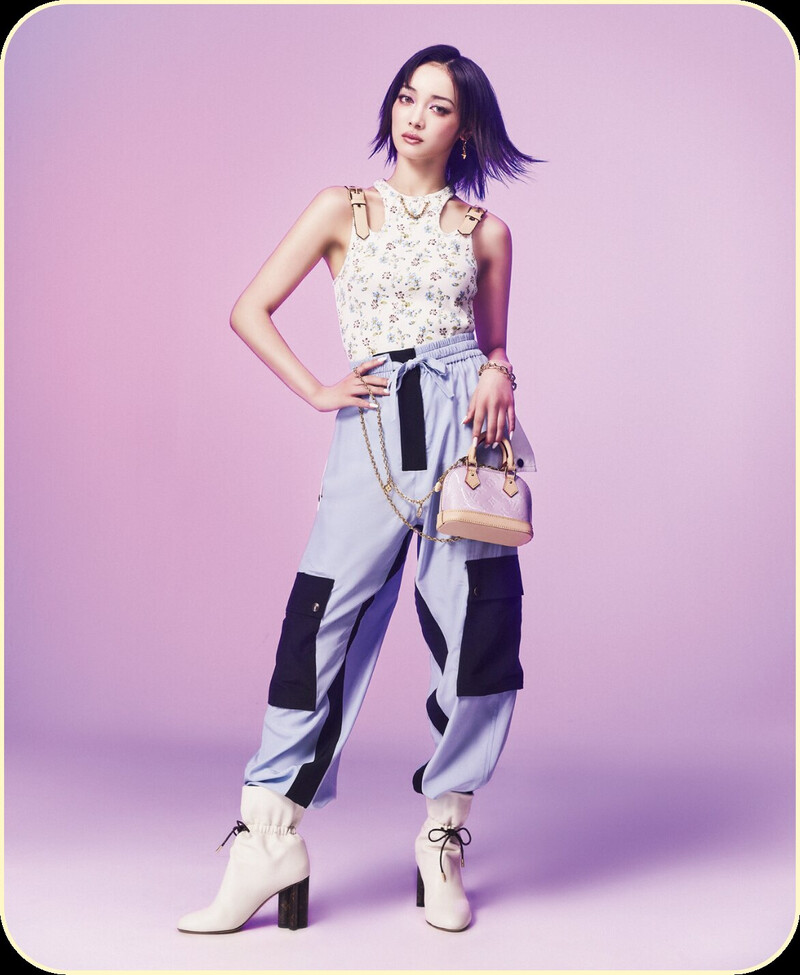 XG X Louis Vuitton for NYLON JAPAN April 2024 Issue documents 6