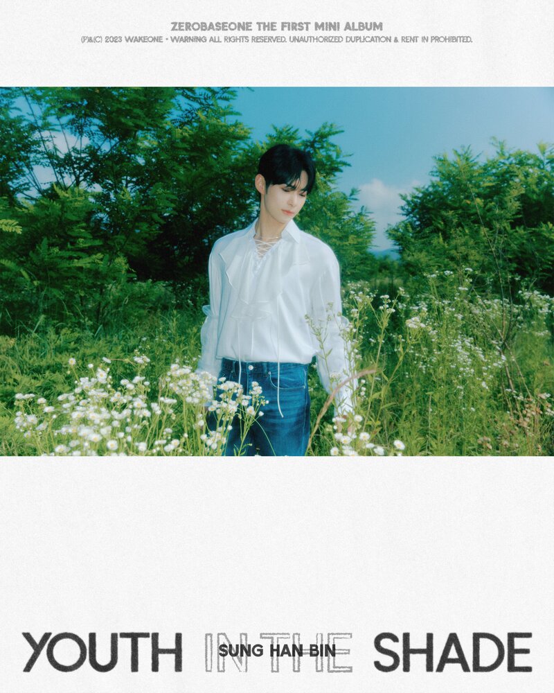 ZB1 'Youth In The Shade' concept photos documents 9