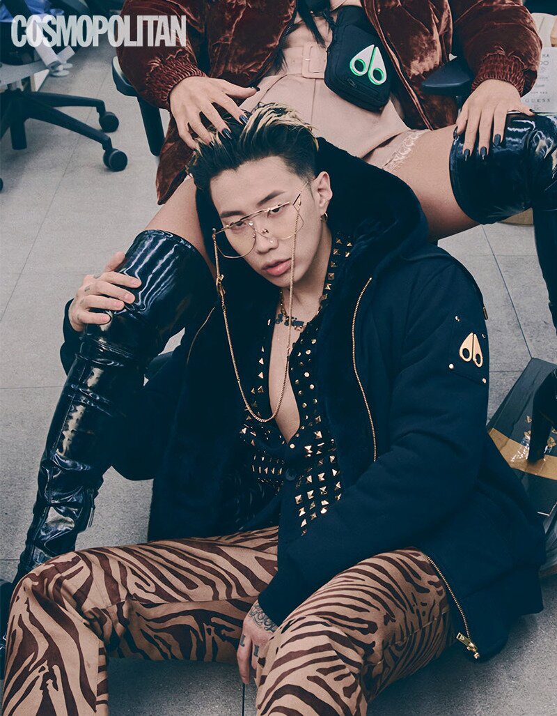 JAY PARK for COSMOPOLITAN Korea x MOOSE KNUCLES Sept Issue 2021 documents 2