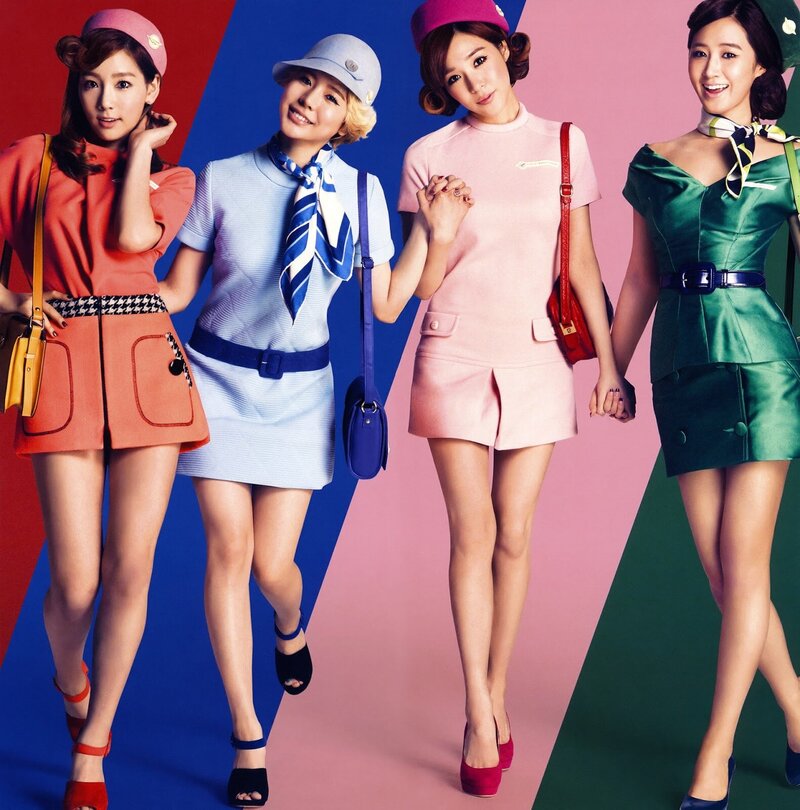 Girls' Generation 2nd Japanese tour 'Love & Peace' promo photos documents 3