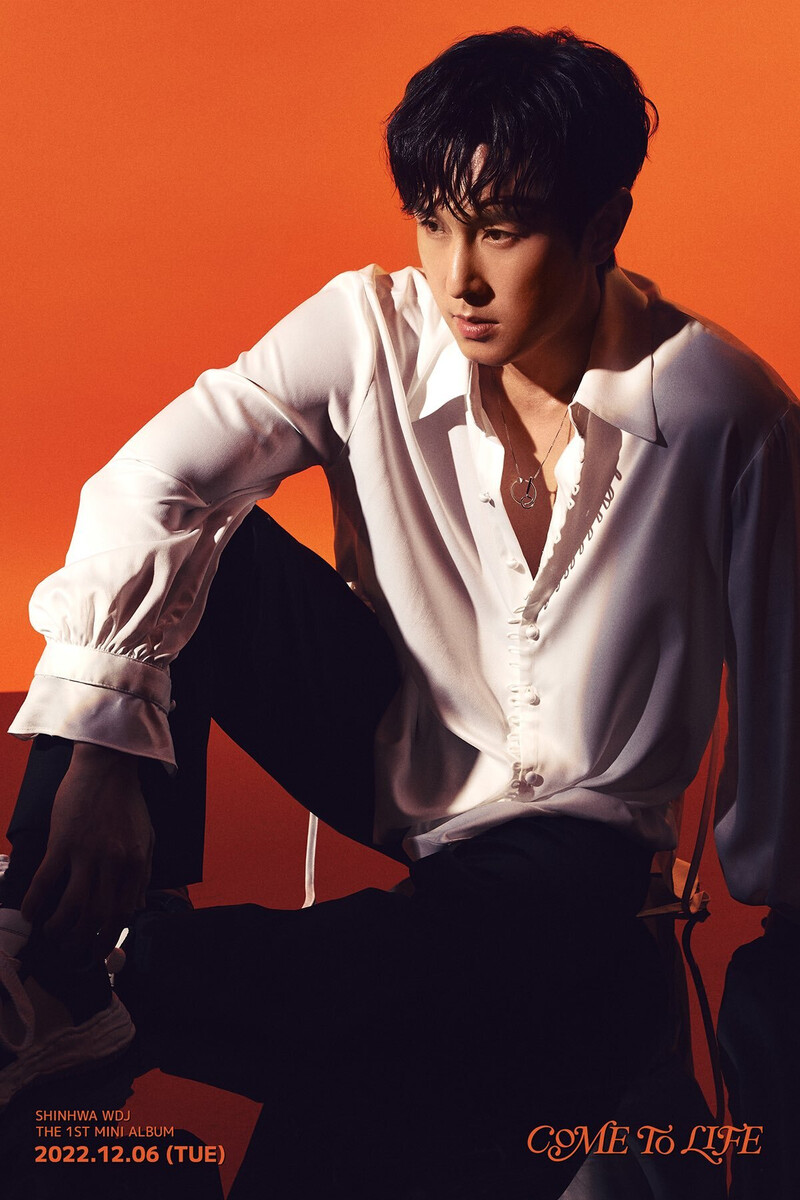 Shinhwa WDJ "Come To Life" concept photos documents 8