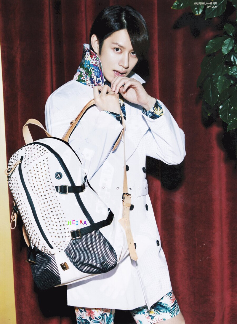 Kim Heechul for Ceci Magazine May 2014 Special Issue [SCANS] documents 8