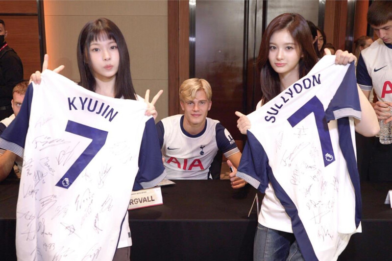 240802 Tottenham Hotspur KR X Update with NMIXX'S Sullyoon & Kyujin documents 6