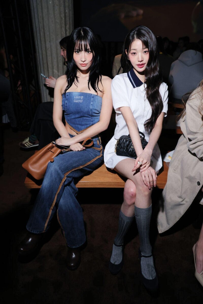 240305 TWICE Momo, (G)I-DLE Minnie & IVE Wonyoung - Miu Miu F/W 24 Fashion Show documents 1