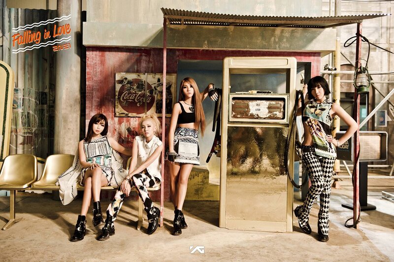 2NE1 'Falling In Love' concept photos documents 1