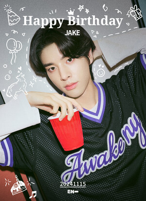 241115 - ENHYPEN Twitter Update | Happy Birthday JAKE