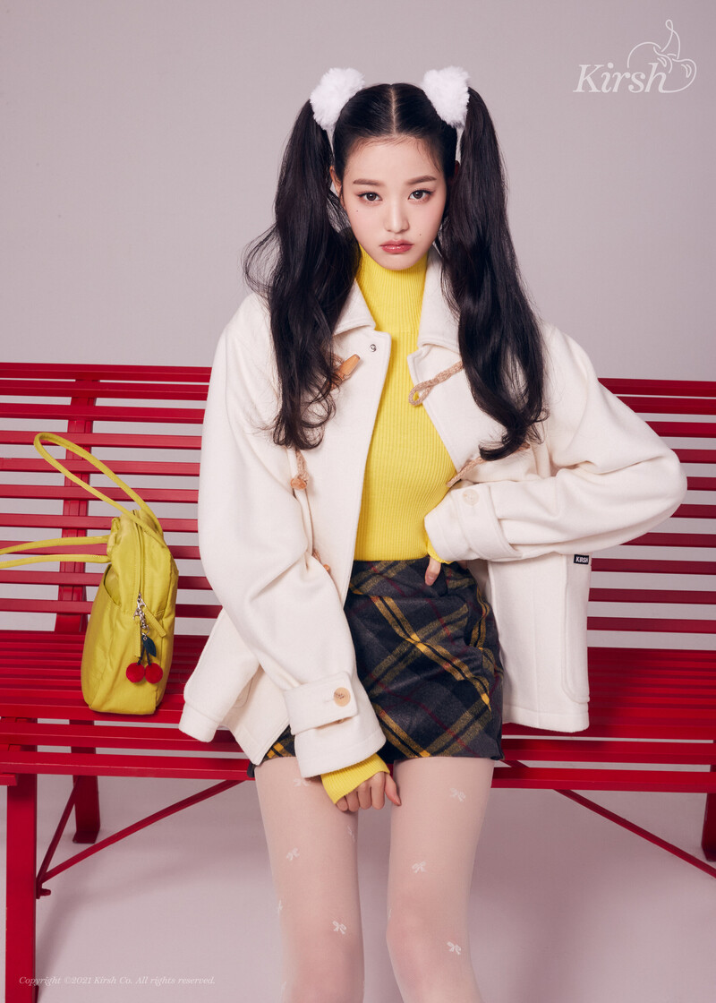 IVE Wonyoung for KIRSH 2021 AW Collection documents 4
