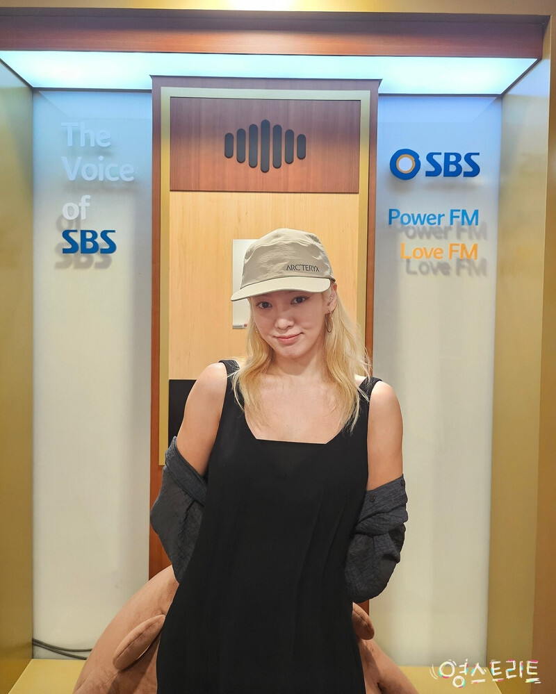 240814 Hyoyeon for SBS PowerFM Young Street documents 1