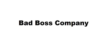 Bad Boss Company logo