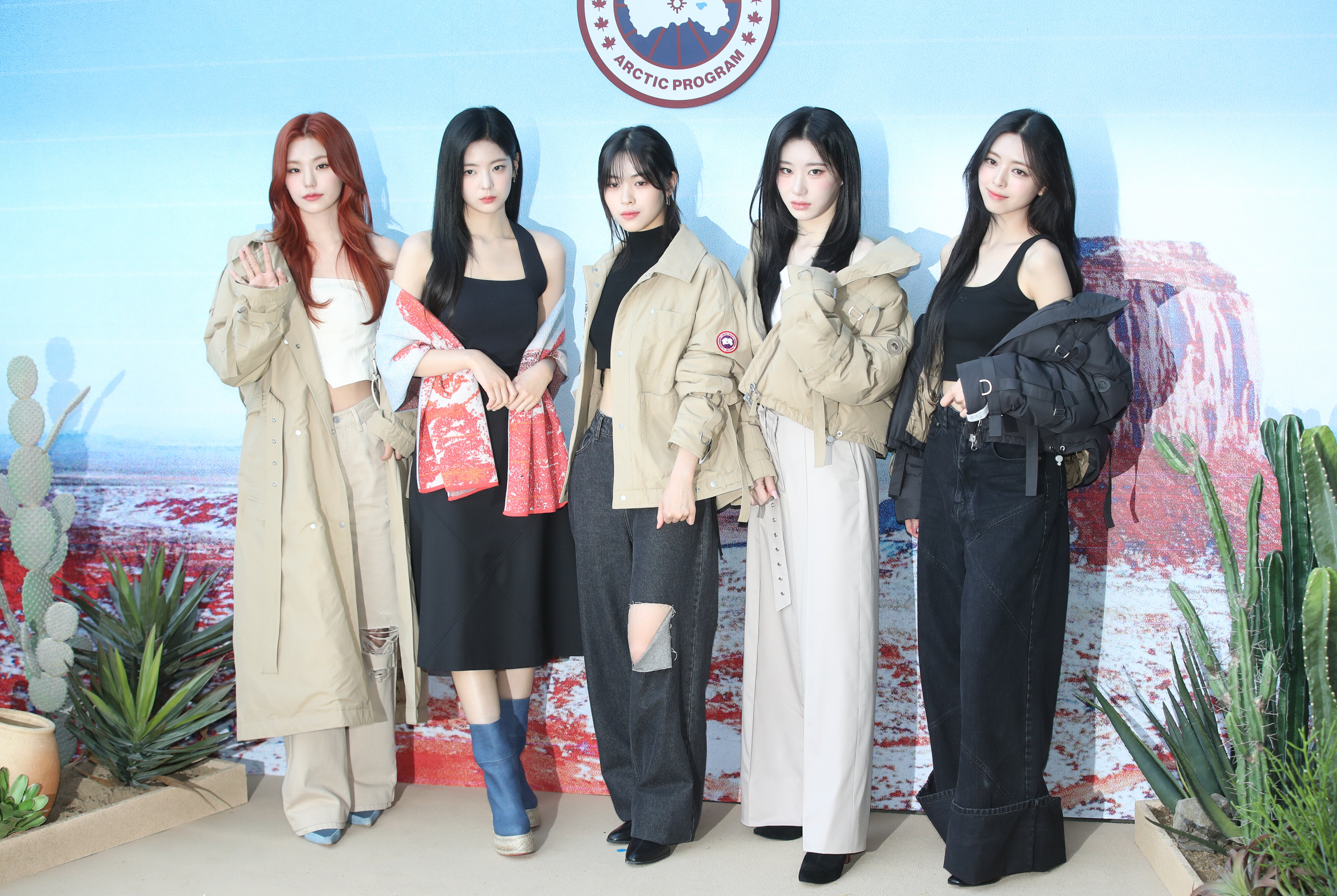 230908 ITZY at 'Canada Goose' Launch Event | kpopping