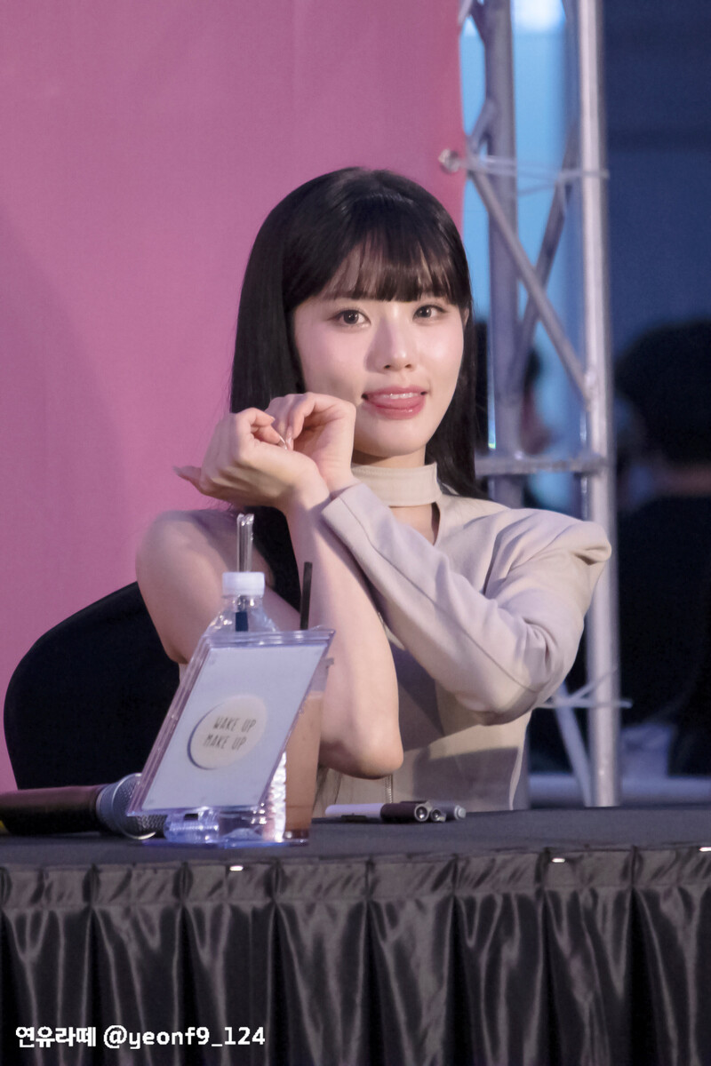 230616 fromis_9 Jiwon - Sinchon Fansigning Event documents 7