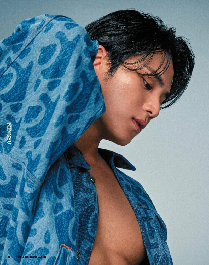 SEVENTEEN Mingyu for Calvin Klein X Rolling Stone Japan documents 9