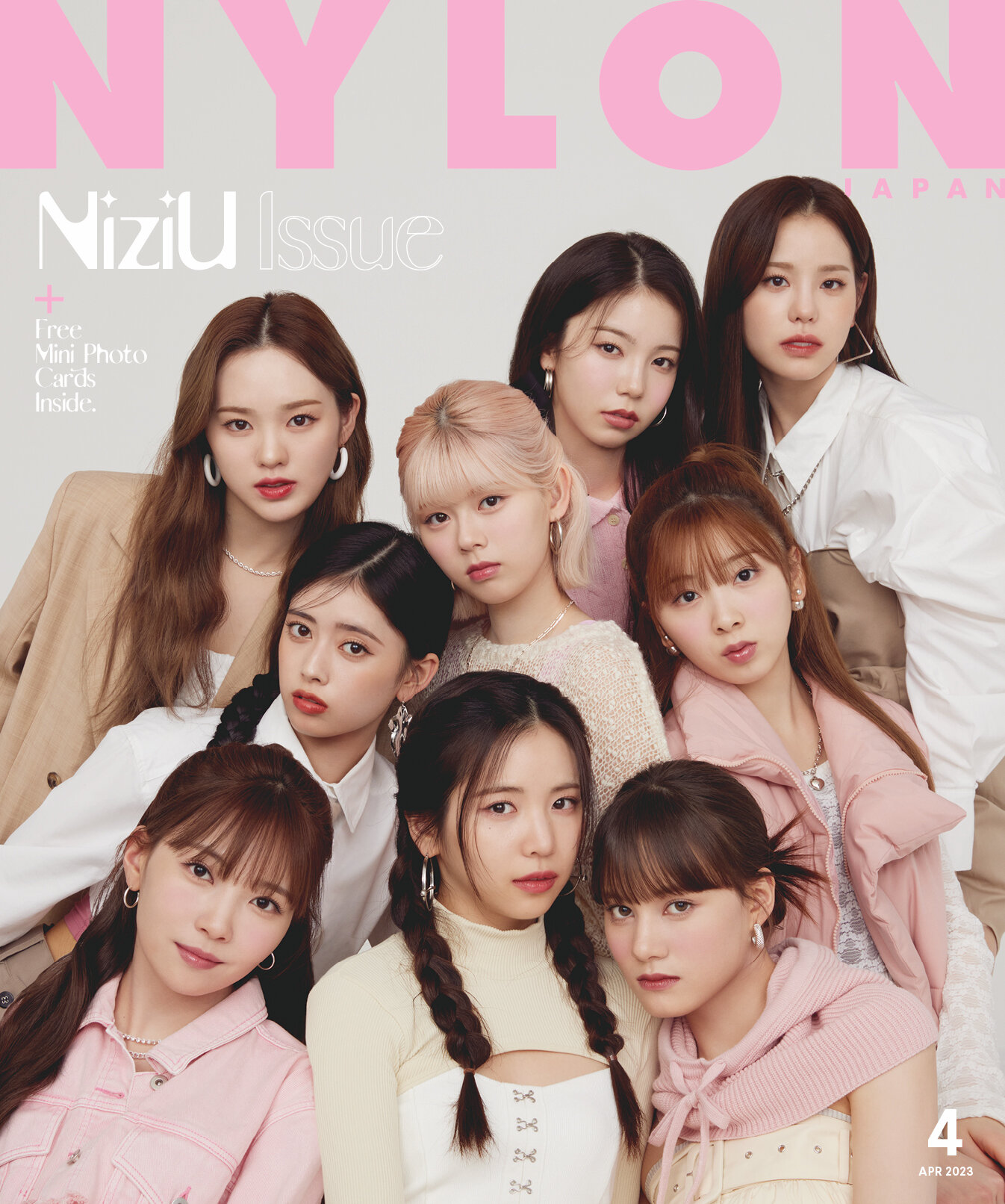 NiziU for Nylon Japan | April 2023 issue | kpopping