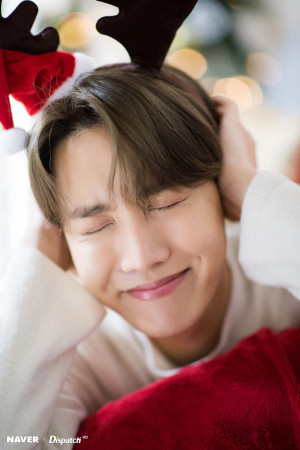 191225 BTS J-Hope Christmas photoshoot by Naver x Dispatch