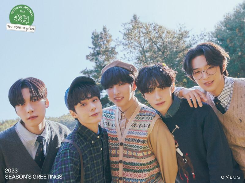 ONEUS 2023 Seasons greetings 'The Forest of US' teaser photos documents 2