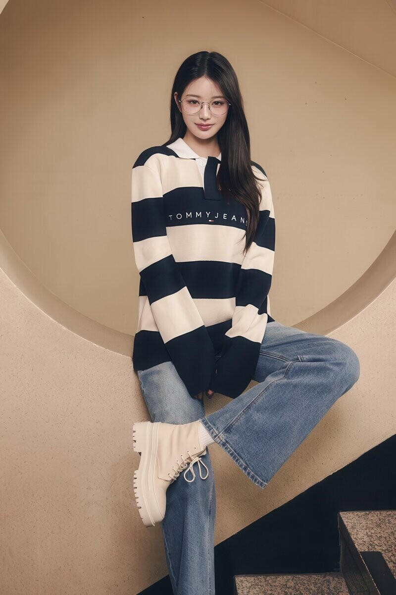 TOMMY JEANS X JANG WONYOUNG FOR TOMMY JEANS FALL 24 CAMPAIGN documents 11