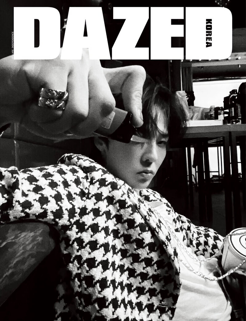 G-DRAGON for DAZED Korea 13th Anniversary Special April Issue 2021 documents 8