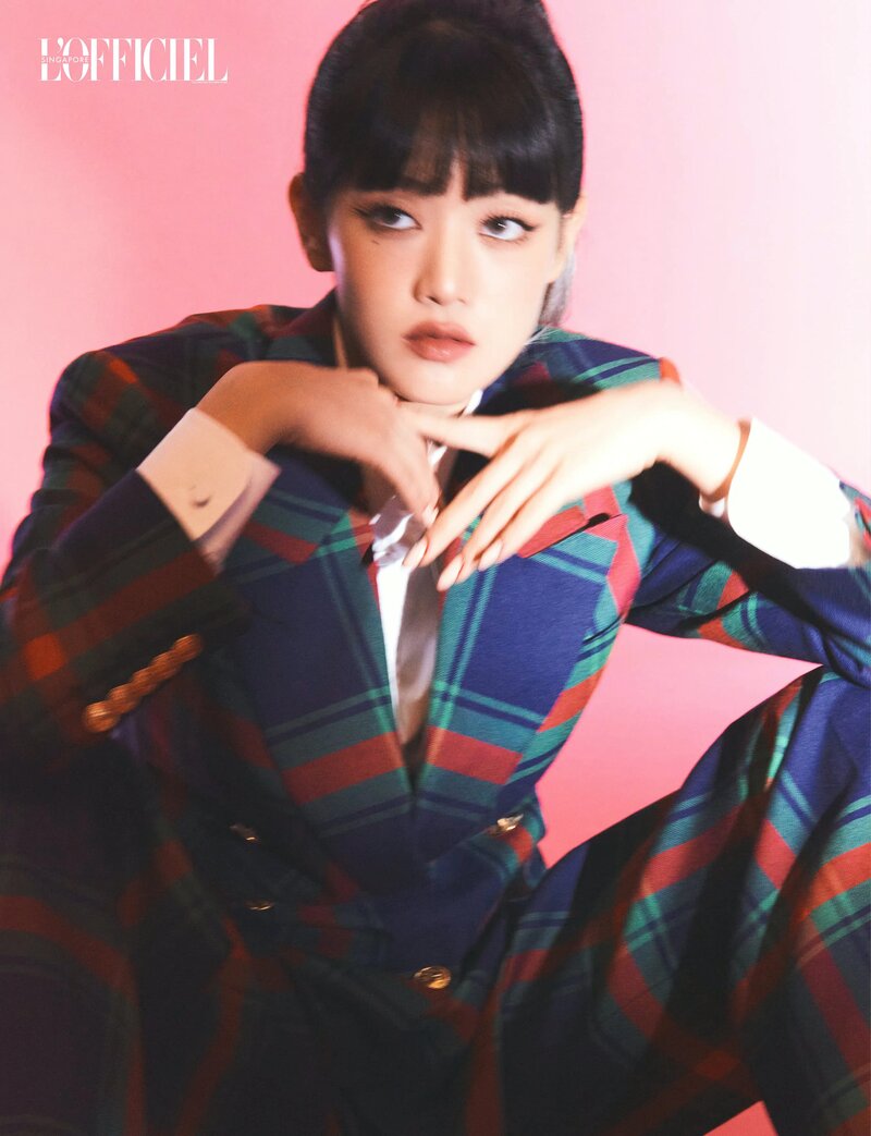 (G)-IDLE MINNIE for L'OFFICIEL Singapore x GUCCI September Issue 2022 documents 6