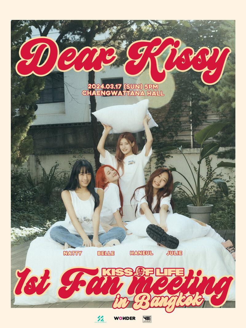 KISS OF LIFE - 1st Fan Meeting ‘DEAR KISSY’ in Bangkok Poster documents 1