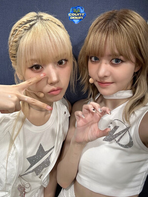 240905 - M COUNTDOWN Twitter Update with NMIXX