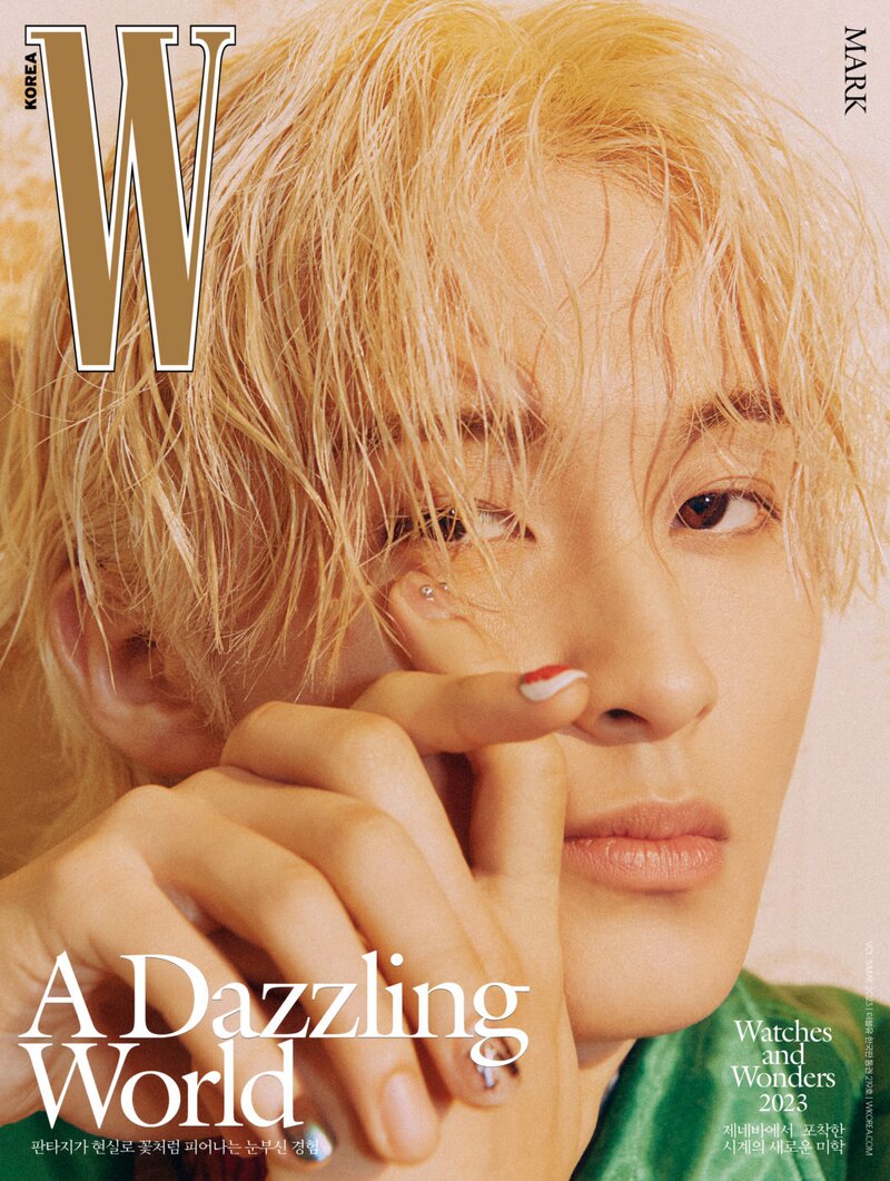 NCT MARK for W Korea x POLO RALPH LAUREN Vol .05 Issue 2023 documents 1