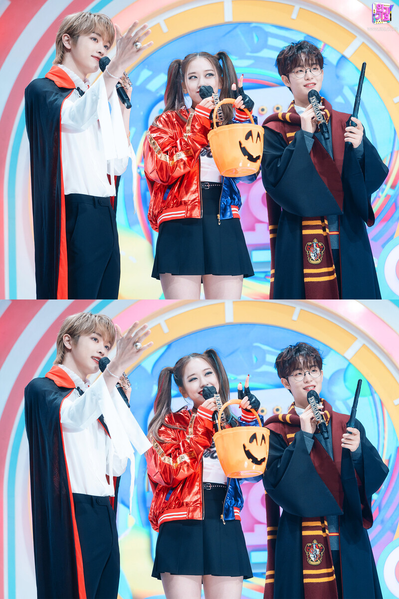 211031 Inkigayo MC's Yujin, Jihoon & Sungchan documents 19