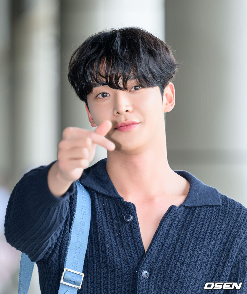 230606 Rowoon at Gimpo International Airport Departure to Tokyo, Japan for Rimowa Brand Event documents 5