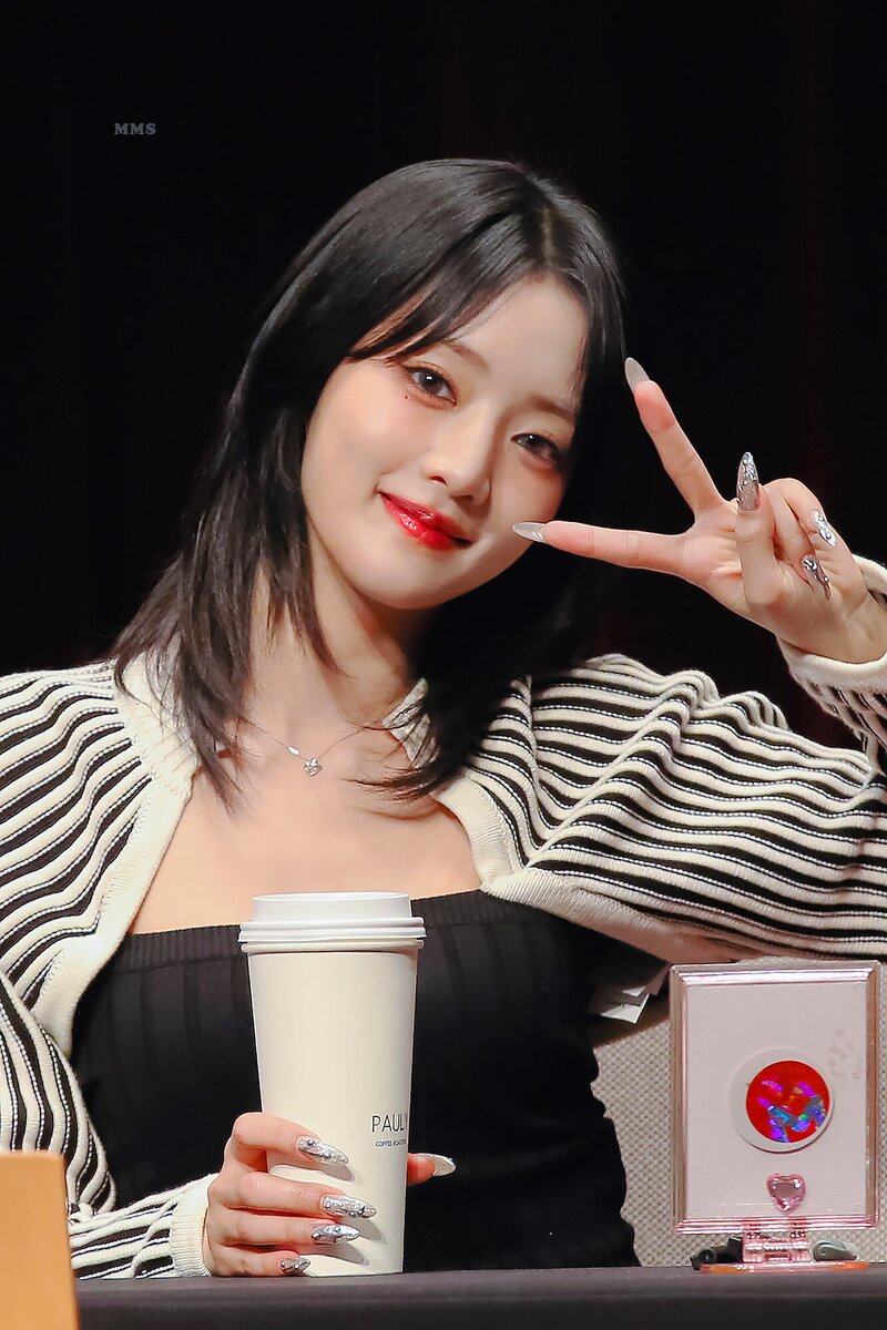 240204 (G)I-DLE Minnie - MAKESTAR Fansign Event documents 4