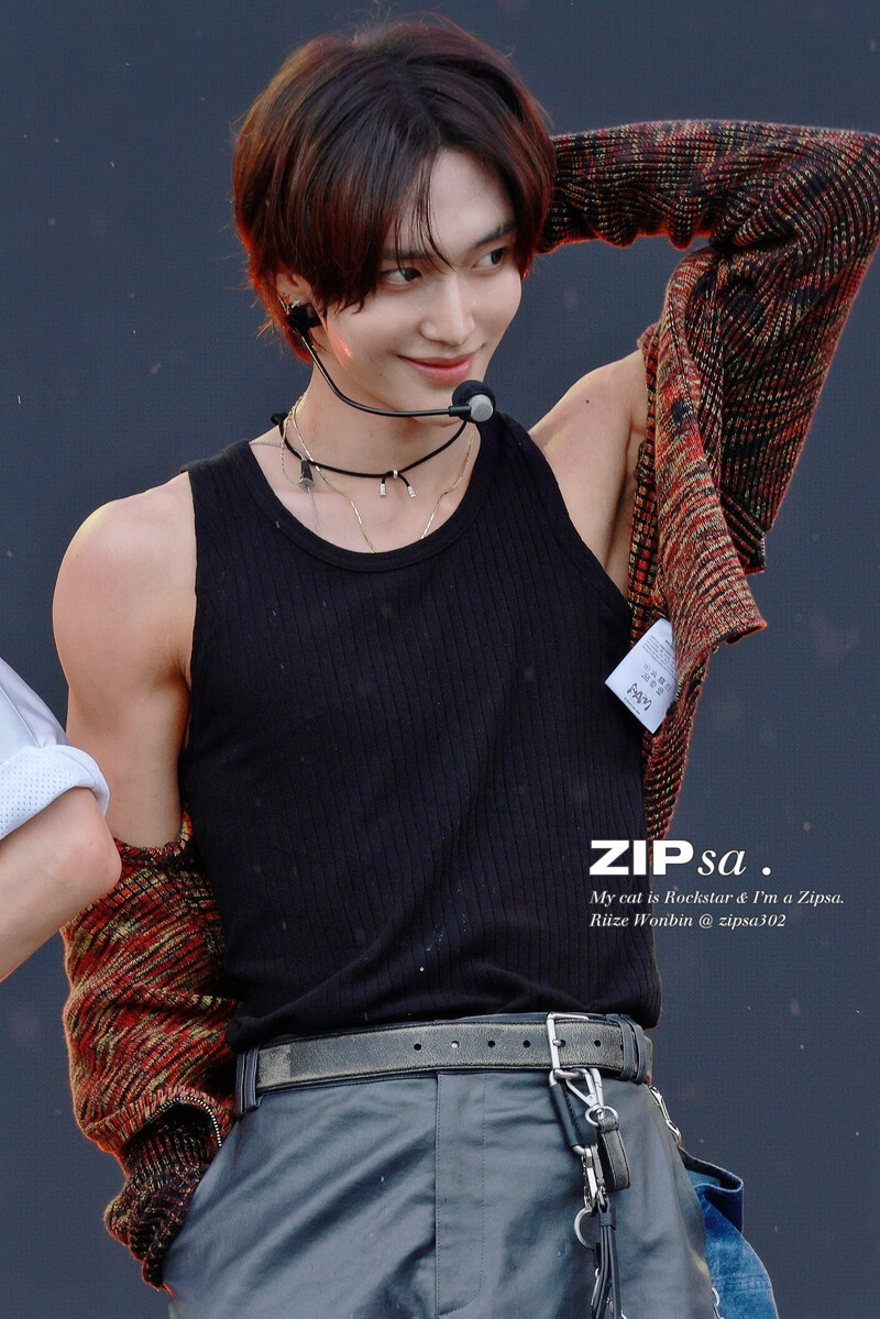 241006 RIIZE at Busan International Rock Festival - WONBIN documents 4