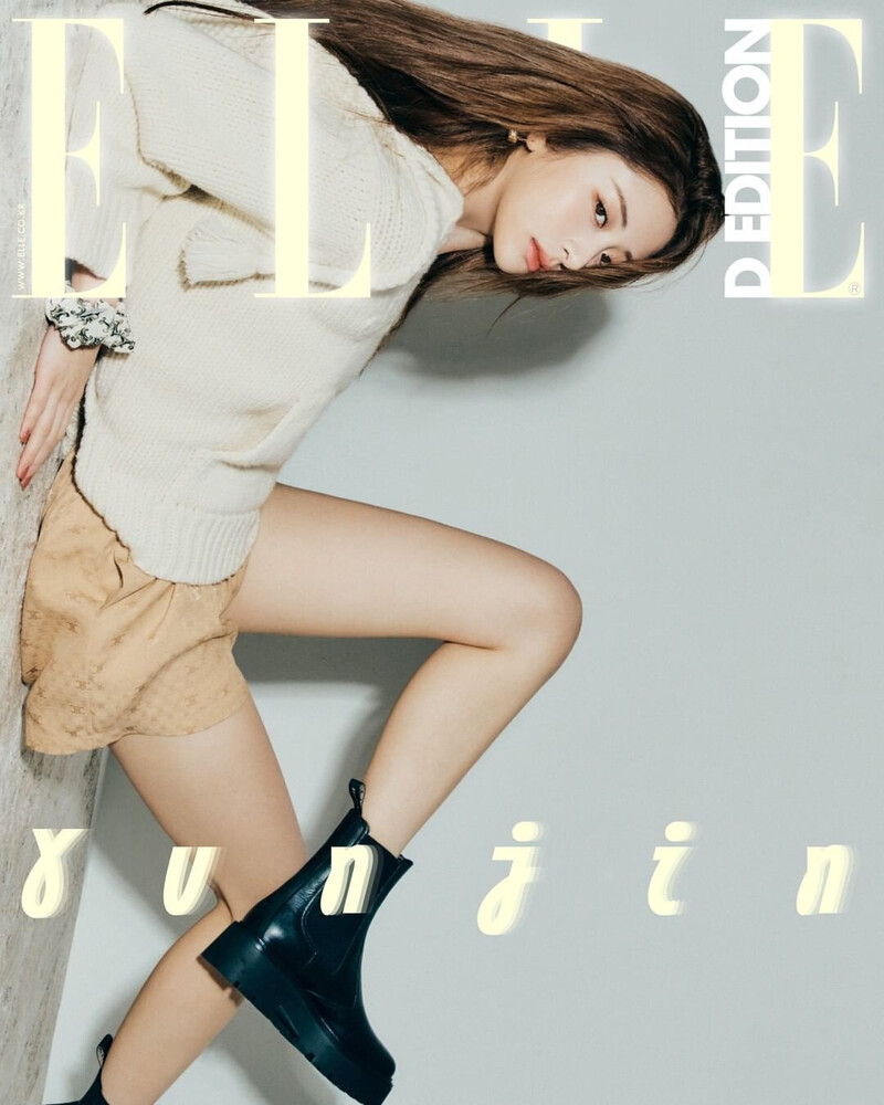 220831 LE SSERAFIM for Elle Korea Digital Edition x Celine documents 5