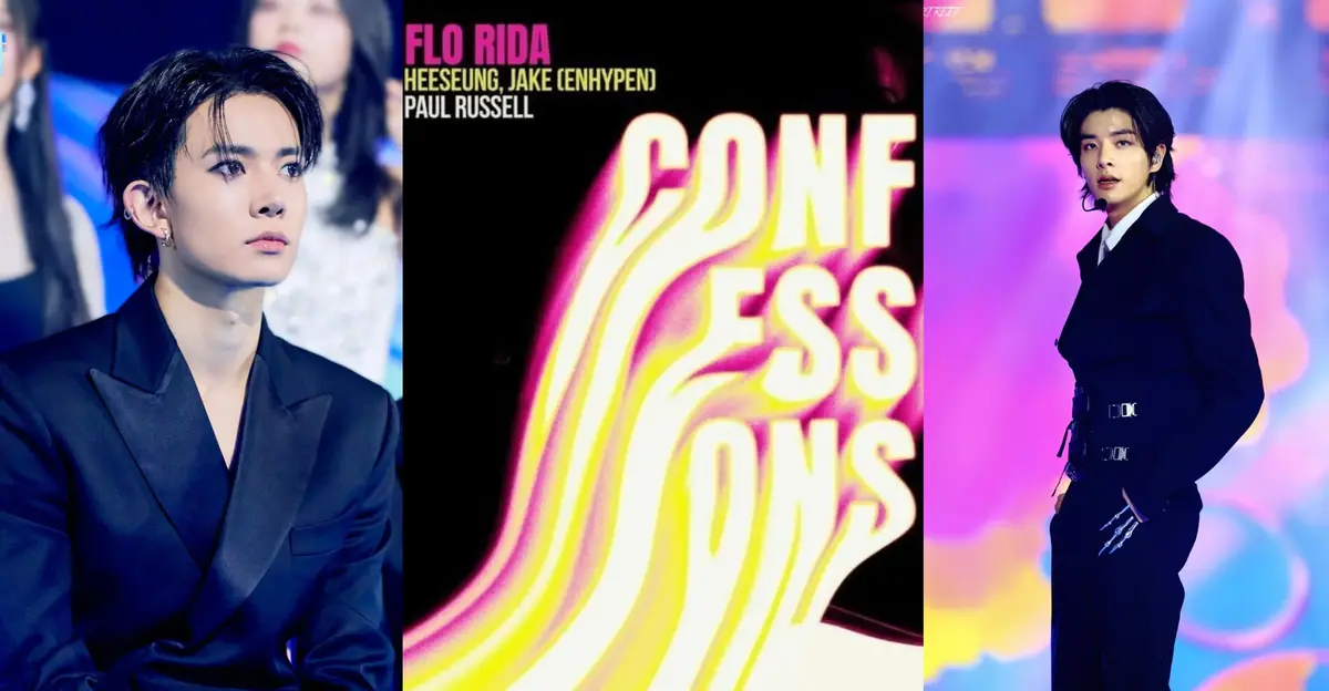 ENHYPEN's Heeseung and Jake Team Up with FLO RIDA and Paul Russell for New Collab