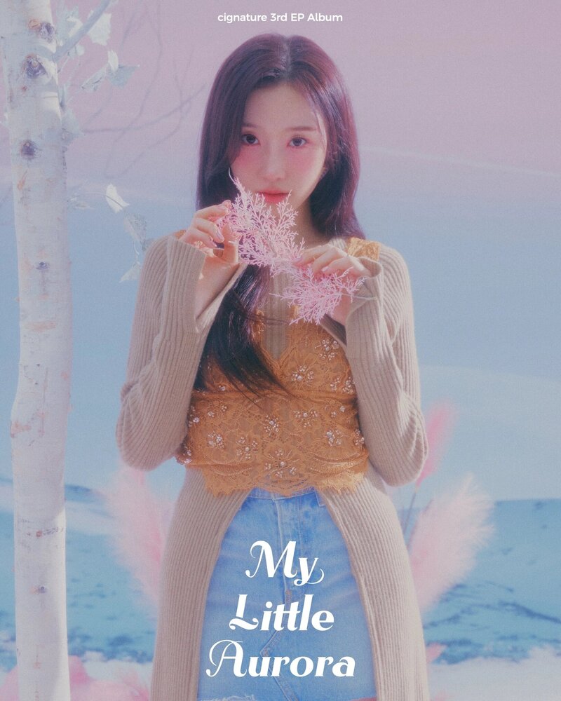 cignature  - My Little Aurora 3rd Mini Album teasers documents 4