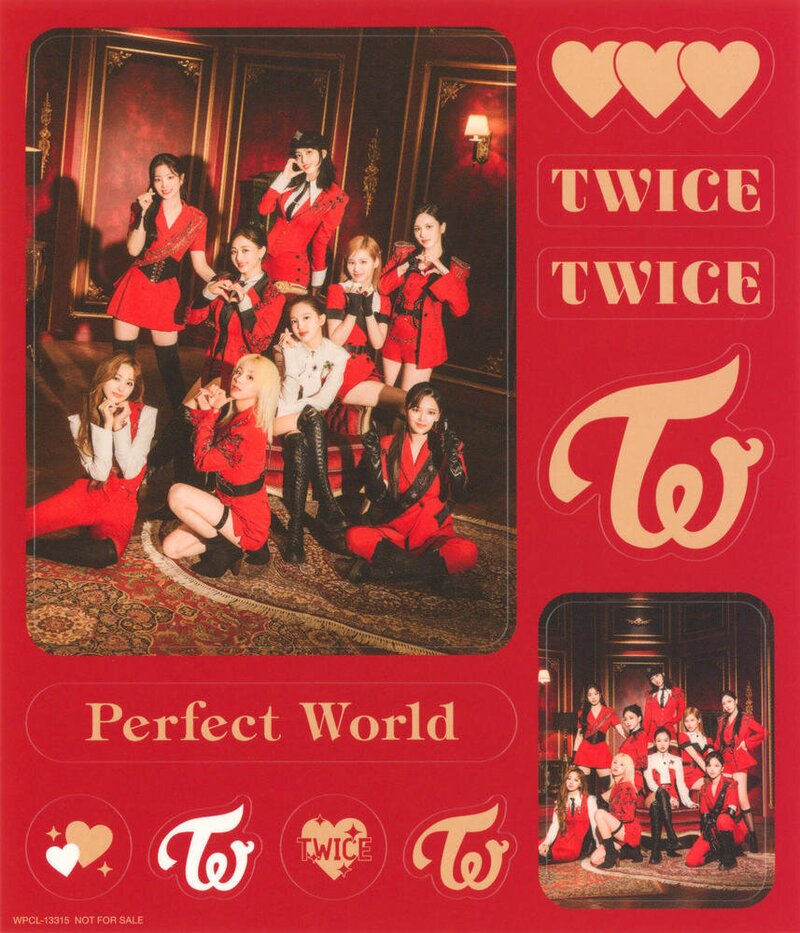 TWICE JAPAN 3rd ALBUM Perfect World (Scans) documents 3